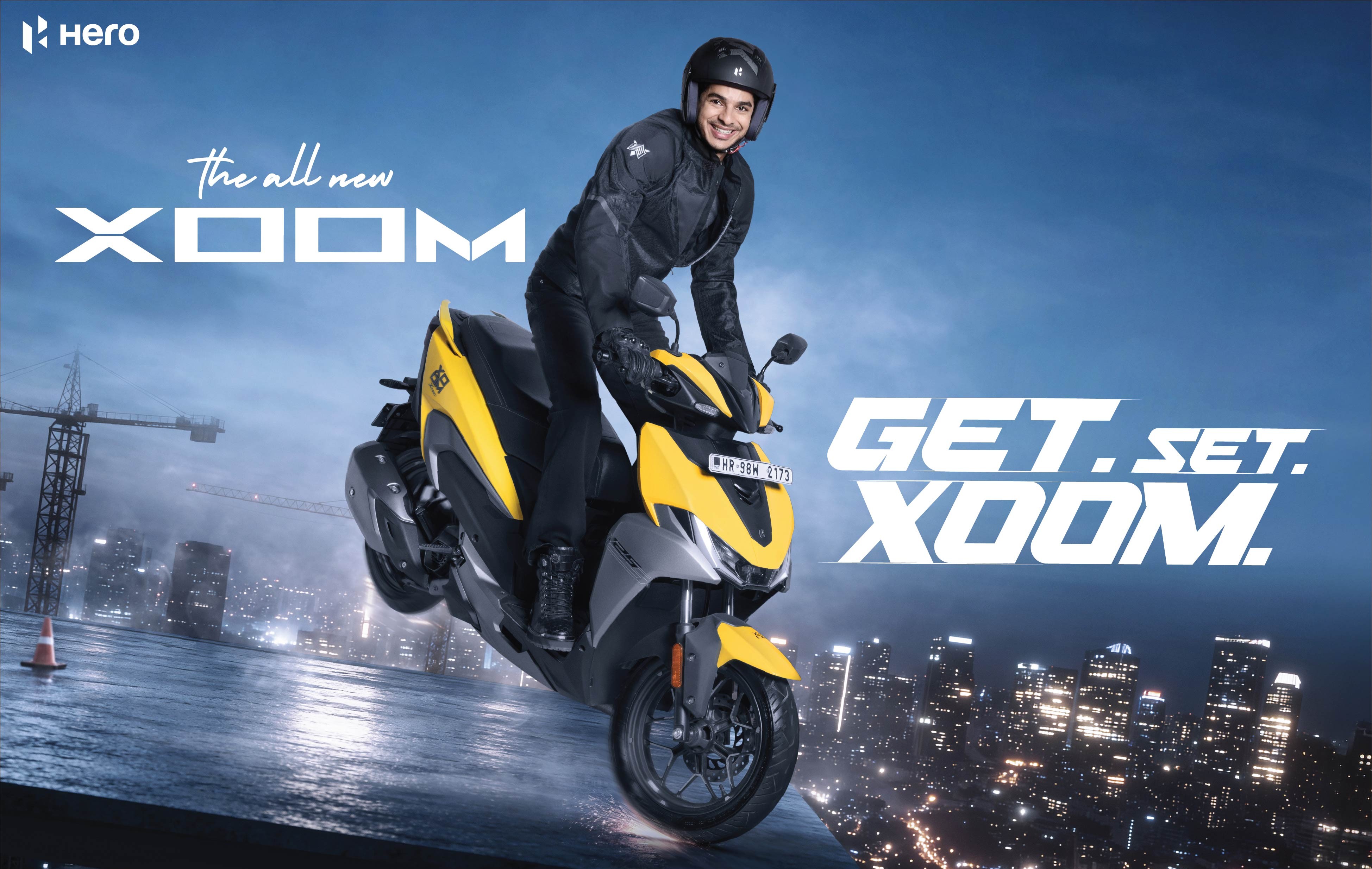Hero MotoCorp Announces Actor & Youth Icon Ishaan Khatter as Brand Ambassador for Hero Xoom